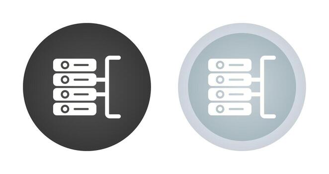 icono de vector de base de datos