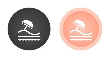 Beach Vector Icon