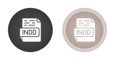 INDD Vector Icon