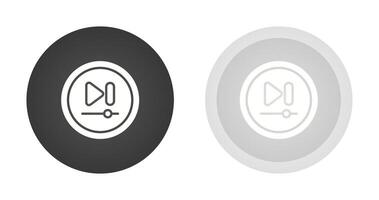 Video Next Track Button Vector Icon