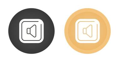 Speaker Square Vector Icon