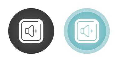 Volume Up Square Vector Icon
