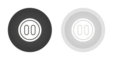 Pause Button Vector Icon