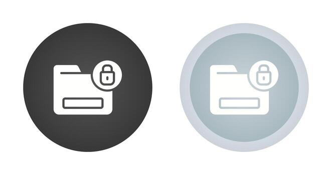 Document Encryption Vector Icon