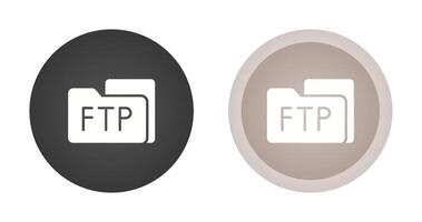 ftp acceso vector icono