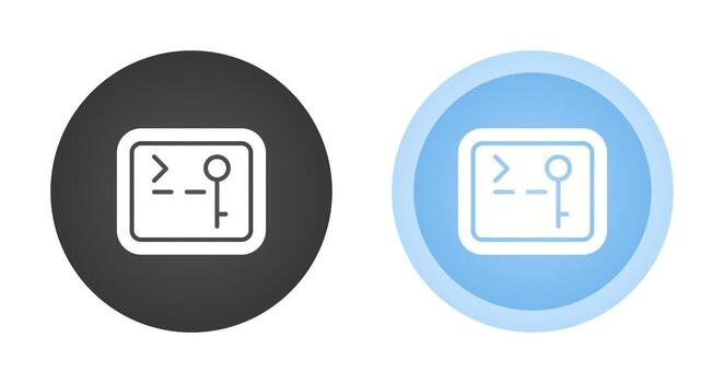 SSH Access Vector Icon