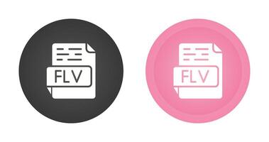 FLV Vector Icon