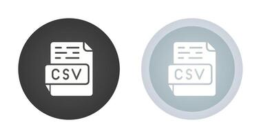 CSV Vector Icon