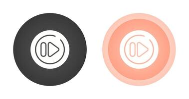 Next Track Circle Vector Icon