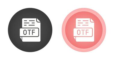 OTF Vector Icon