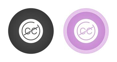 Closed Captions Circle Vector Icon