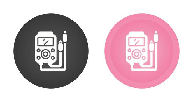 icono de vector de multímetro