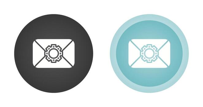 icono de vector de sobre