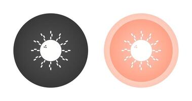 icono de vector de sol