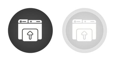 Uploading Vector Icon