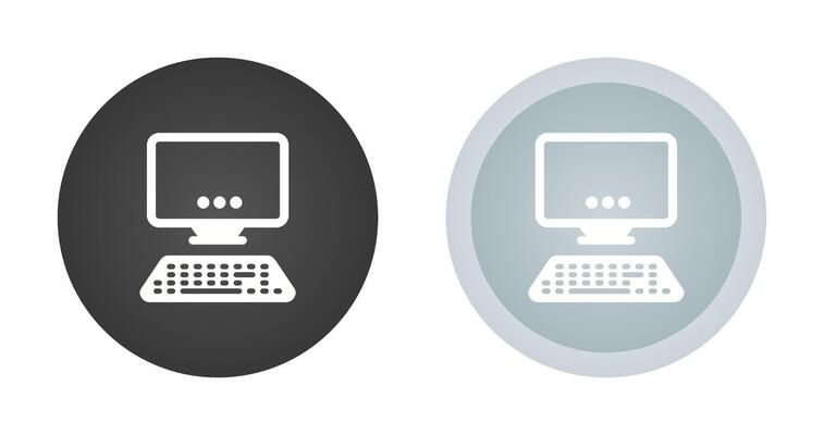 Desktop Vector Icon
