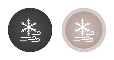 icono de vector de copo de nieve