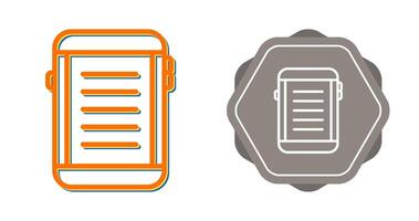 E-reader Vector Icon