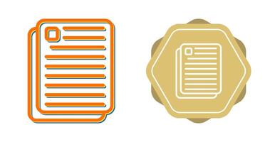 Document Vector Icon