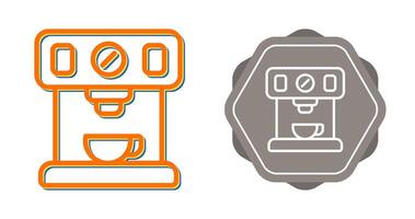 Coffee Maker with Wi-Fi Vector Icon