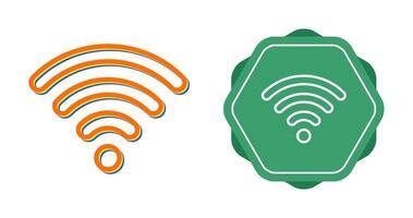 icono de vector de señal wifi