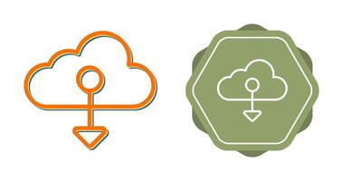 Cloud Native Vector Icon