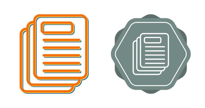 Document Vector Icon