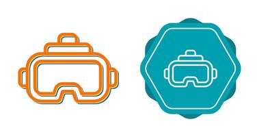 Virtual Reality Headset Vector Icon