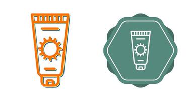 Sunscreen Vector Icon