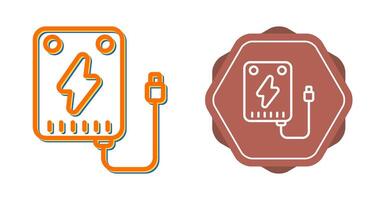 Portable charger Vector Icon