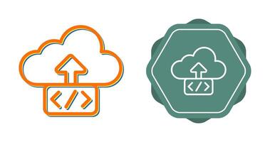 Cloud Deployment Vector Icon