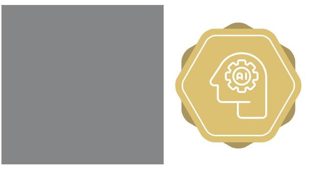 Artificial Intelligence Vector Icon