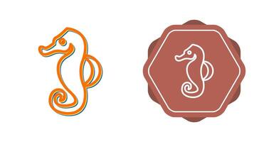 Seahorse Vector Icon