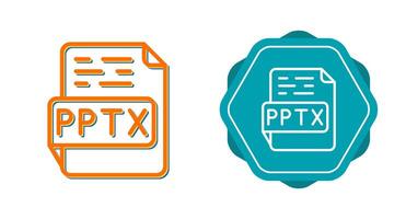 PPTX Vector Icon