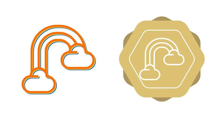 Rainbow Vector Icon