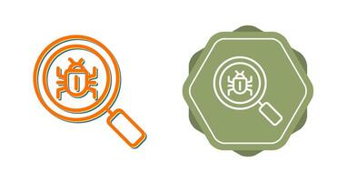 Malware Scanning Vector Icon