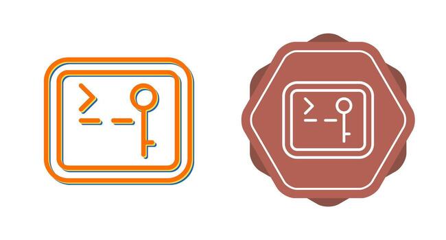 SSH Access Vector Icon