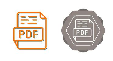 PDF Vector Icon