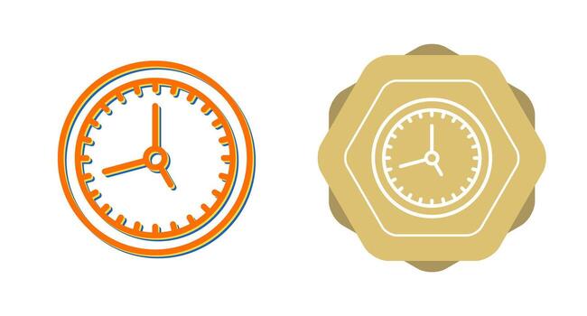 icono de vector de reloj
