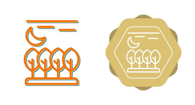 Forest Vector Icon