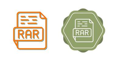 RAR Vector Icon