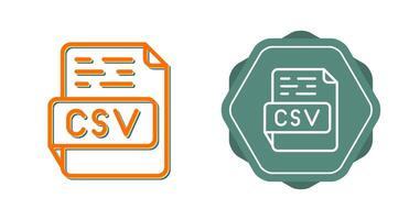 CSV Vector Icon