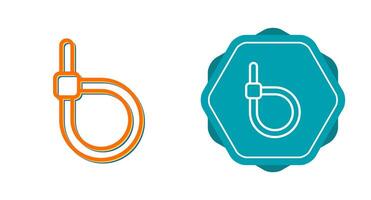 Cable Tie Fastening Tool Vector Icon