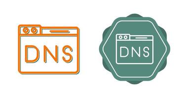 Domain DNS Management Vector Icon