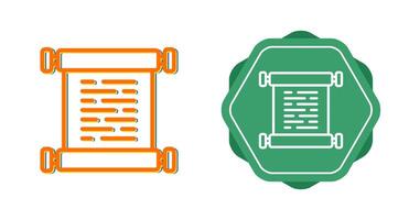 Scroll Vector Icon