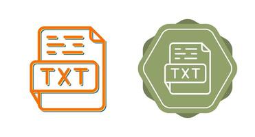 TXT Vector Icon