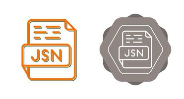 JSON Vector Icon