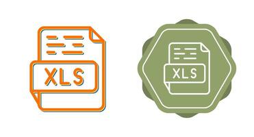 XLS Vector Icon