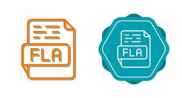 FLA Vector Icon