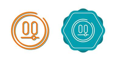 Video Pause Button Vector Icon